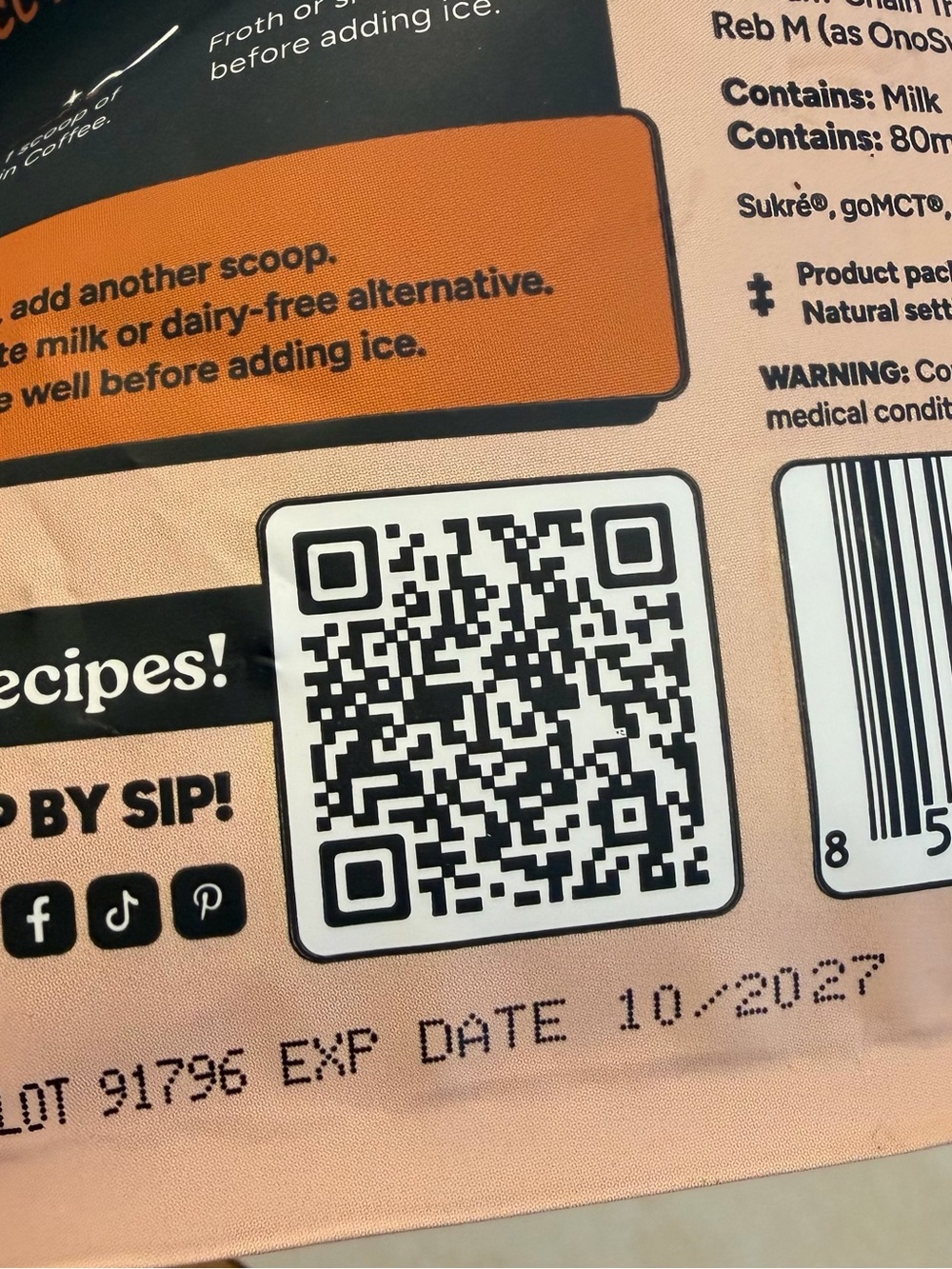 Caramel Protein Coffee Instant Iced Coffee - Caramel - Picture 3 of 4